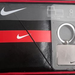 Nike Wallet And Keychain Set