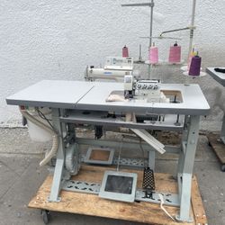 Industrial Sewing Machine Overlook Pegasus M700 4 Threads  Máquinas De Coser Industriales  Para Costura Diseños de Moda Sample  Maker 