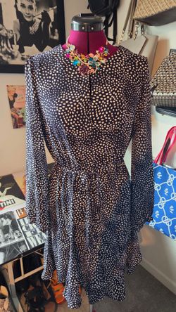 Emma & Michele polka dot Dress