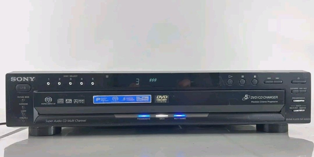 Sony DVP-NC685V 5 Disc DVD/CD Player Changer TESTED