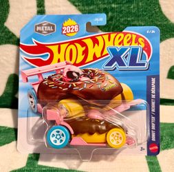 2026 HOT WHEELS XL SERIES PINK DONUT DRIFTER 1:43 SCALE DIECAST CAR BRAND NEW