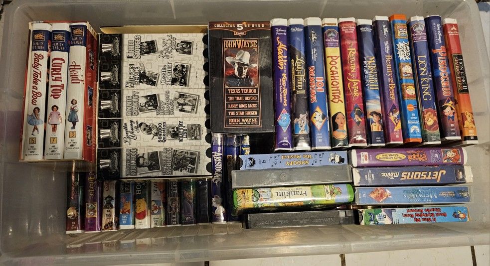 70 Vhs Movies for Sale in San Antonio, TX OfferUp