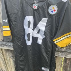 NFL Pittsburgh Steelers Antonio Brown Men's Large L Jersey
