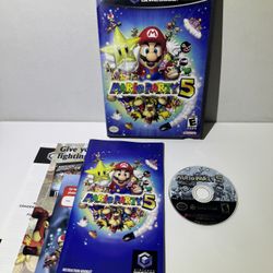 Mario Party 5 Nintendo GameCube Complete CIB Authentic TESTED