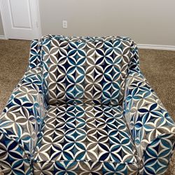 Patterned Accent Chair