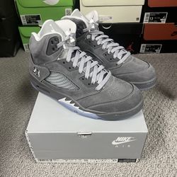 Air Jordan 5 Wolf Grey Sz 7.5