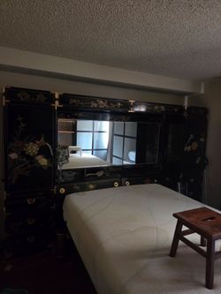 Estate Sale Asian Furniture and Statues