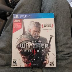 Witcher 3  Ps4