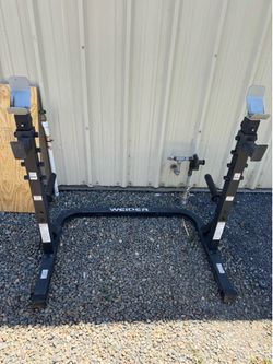 Weider Adjustable Squat Rack / Bench Press Stand