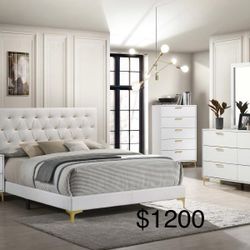 New 5 Piece Queen Bedroom Set / Free Delivery 