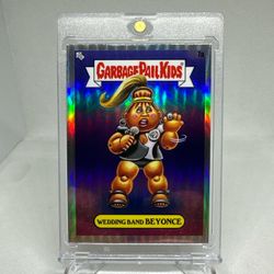 2024 Topps GPK Garbage Pail Music Awards Wedding Band Beyonce #7a Refractor
