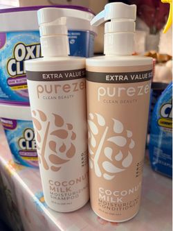 Purezero coconut shampoo & conditioner