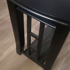 Black entry table