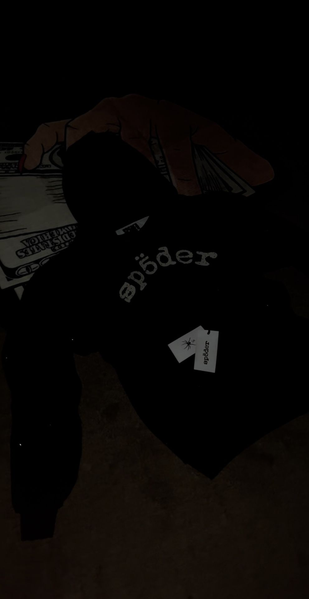π₯ Sp5der VVS Hoodie β Like New, Rare Drop
