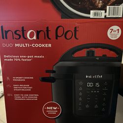 Instant Pot RIO, Formerly Known as Duo, 7-in-1 Electric Multi-Cooker, Pressure  Cooker, Slow Cooker, Rice Cooker, Steamer, Sauté, Yogurt Maker, & Warme for  Sale in Peoria, AZ - OfferUp