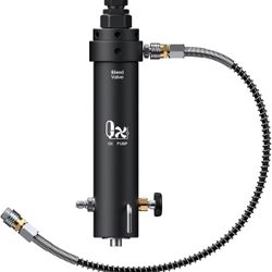 Professional-Grade High Pressure PCP Air Compressor Filter with Pressure Maintaining Function- 5800PSI Oil/Water Separator, Magnetic or Screw Mounting