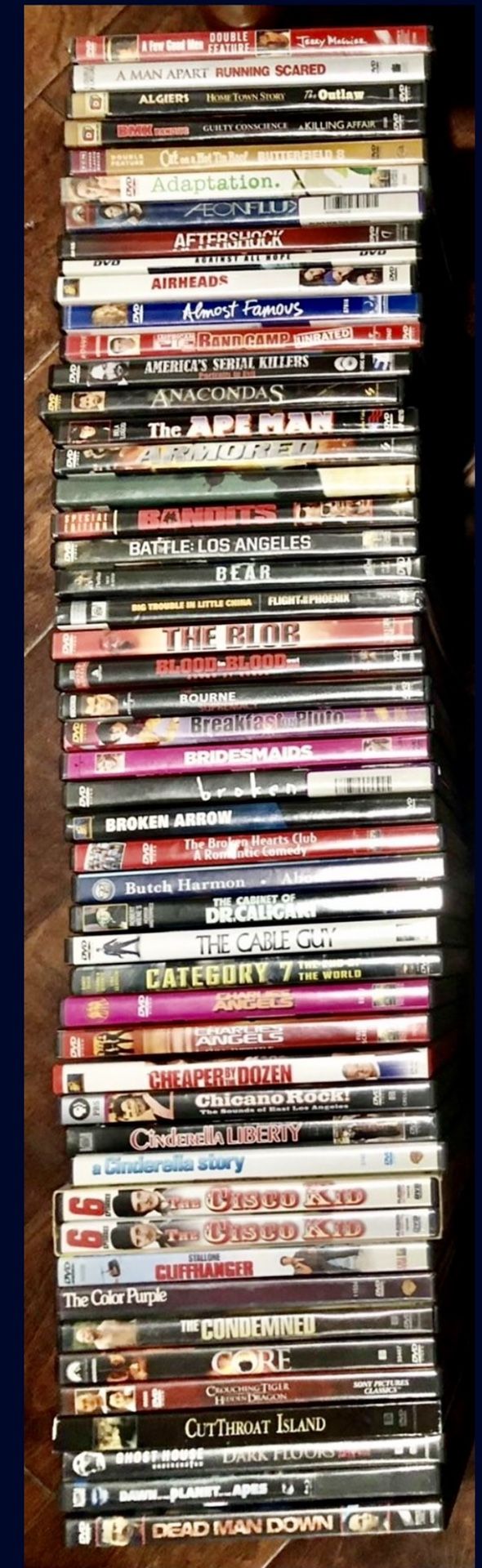 270+ DVD Movies TV Series Box Sets Comedy Drama Action Adventure Horror Classics