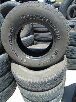GOODYEAR WRANGLER RADIAL 235/75/15