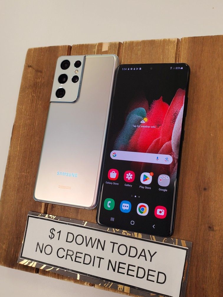 📱 Pro Level Cameras! Samsung Galaxy S21 Ultra 5G! 💸 $1 Down