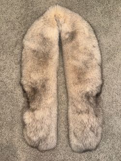 Sagafurs genuine fox fur scarf