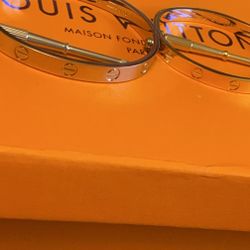 Gold And Silver Cartier Bracelet 