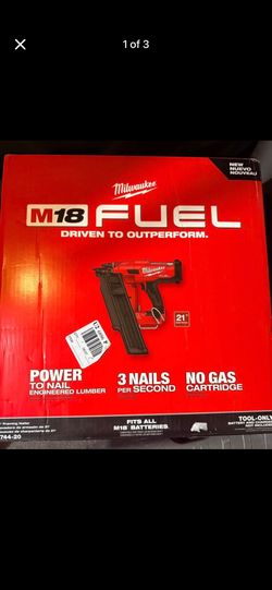 Milwaukee M18 21 Degree Framing Nailer New 