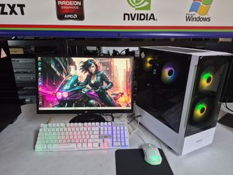Up for Grabs Gaming Computer bundle Setup 75games +WIFI6 +Windows 11Pro