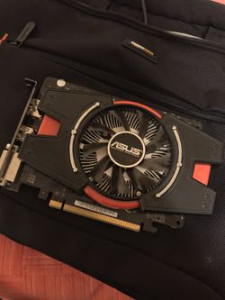 Asus hd7770 pc gaming card.