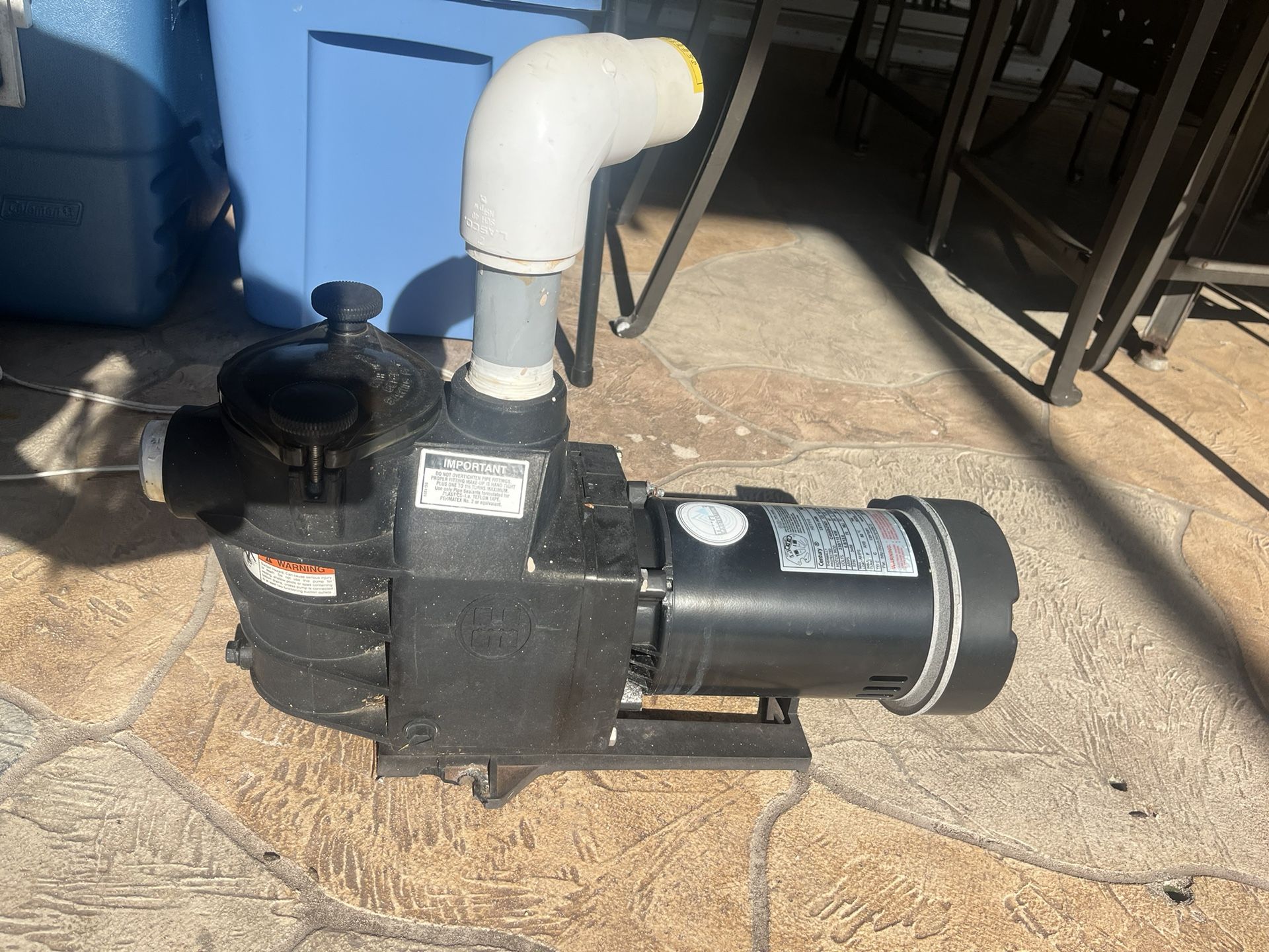 POOL PUMP CeNTURY HST110 pool pump - 5 Months Old