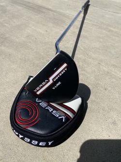 Odyssey Versa V-Line Putter Golf Club With Head Cover