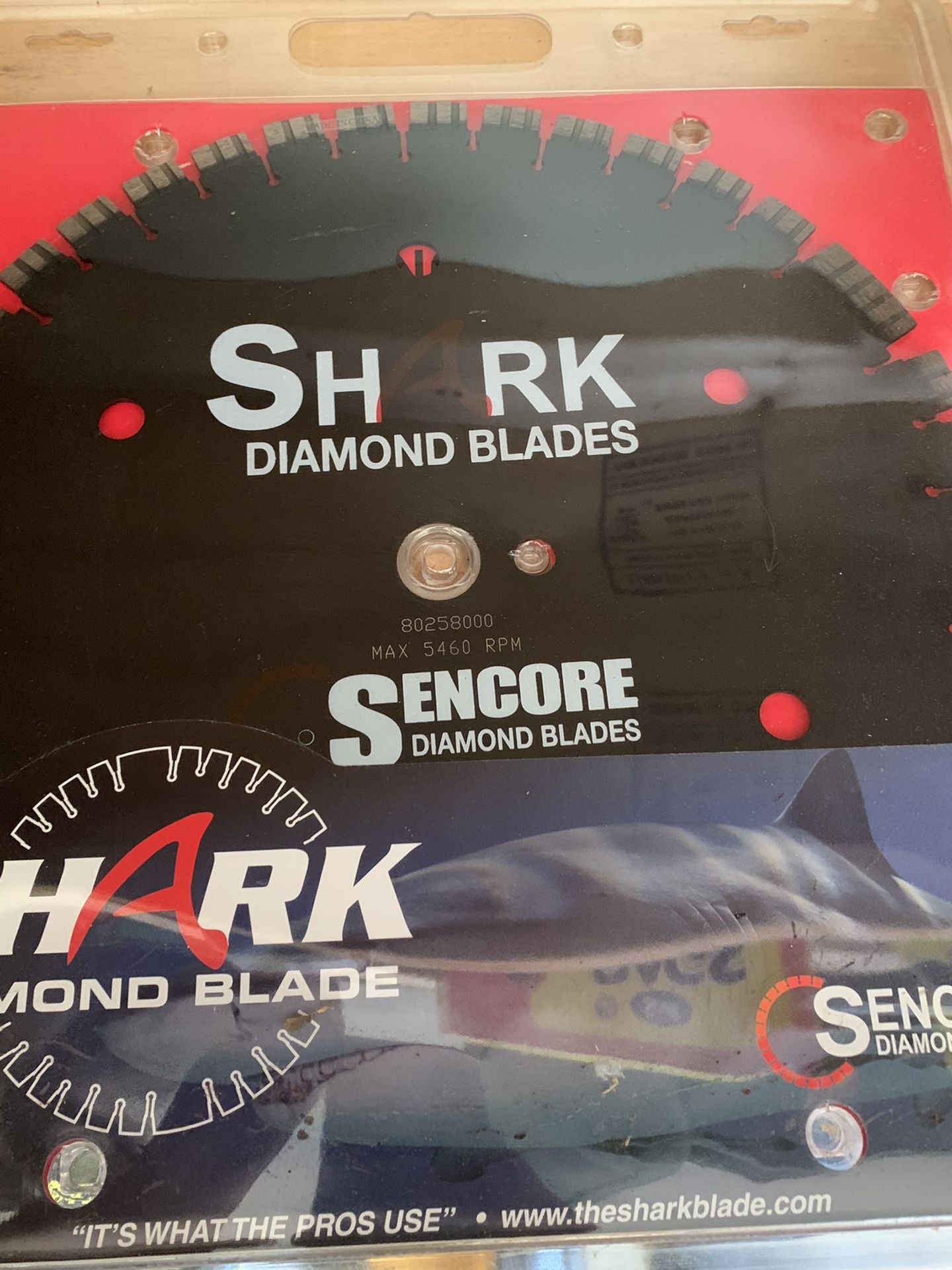 Shark diamond blade
