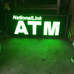 ATM Neon Sign