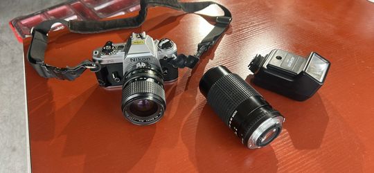 Vintage Nikon film camera