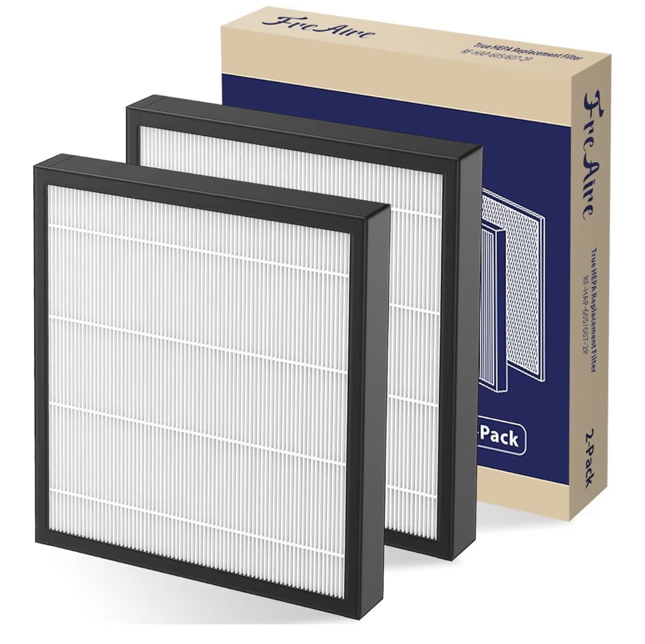 Original Replacement Filter for HAP605 Air Purifier – Efficiently Removes Dust Pollen Smoke and Pet Dander – Keeps Your Home Air Fresh and Clean, 2 Pc