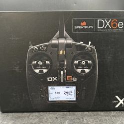 SPEKTRUM DX6e TRANSMITTER 