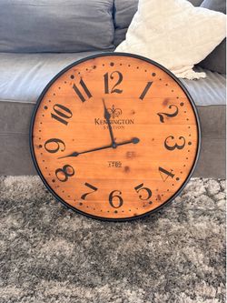 26” wall clock