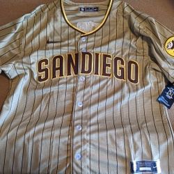Padres Jersey Tatis Jr Medium Jersey