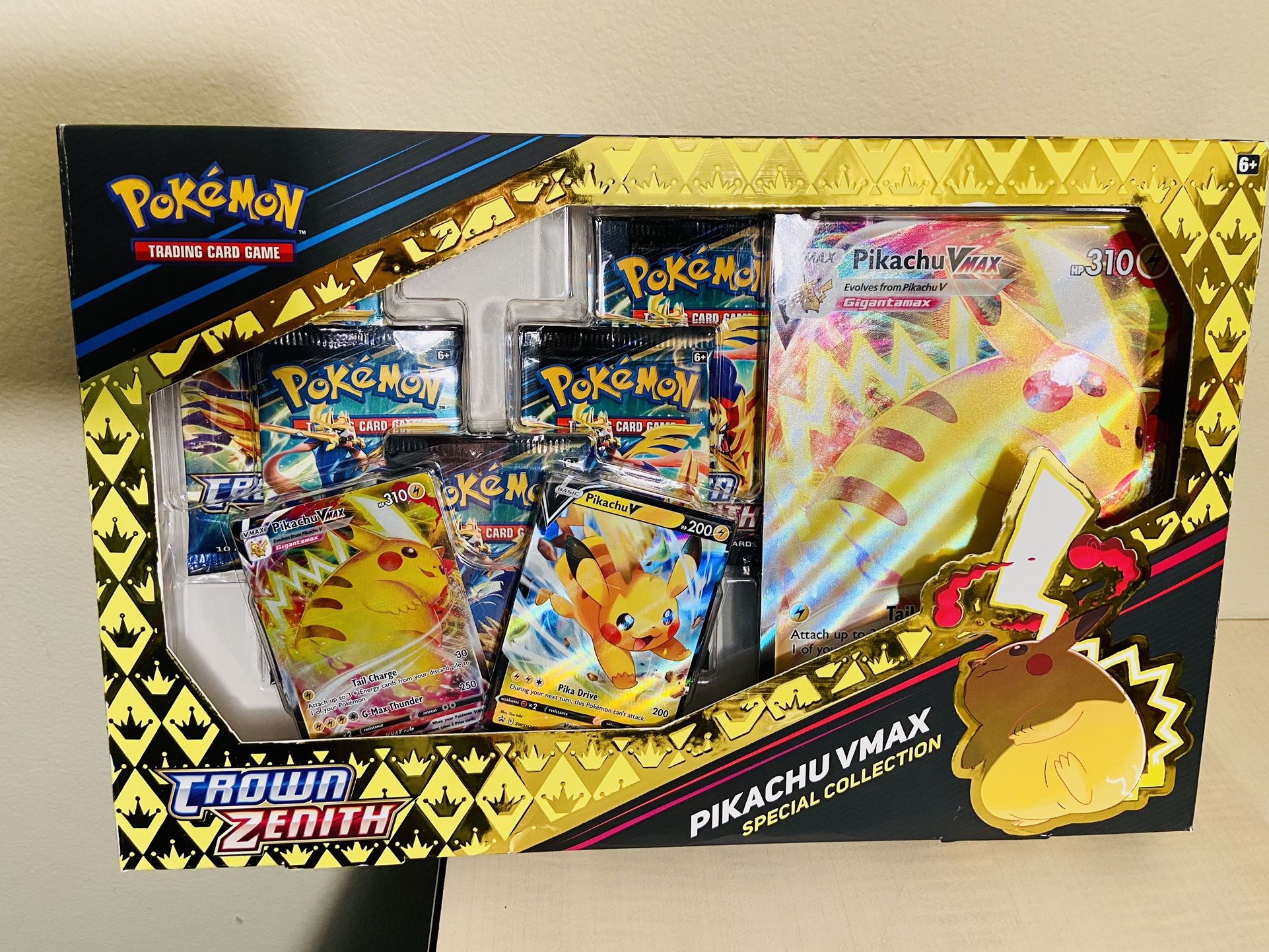 Pokemon Cards: Crown Zenith Pikachu VMAX Special Collection