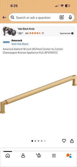 Amerock Ballard appliance pull
