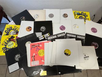 36 Awesome Old-school HipHop Rap DJ Vinyl Records