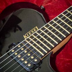 Kiesel Zeus Headless Bolt On With Tremolo Electric Guitar 6-string With Kiesel Gig Bag Carvin USA Made