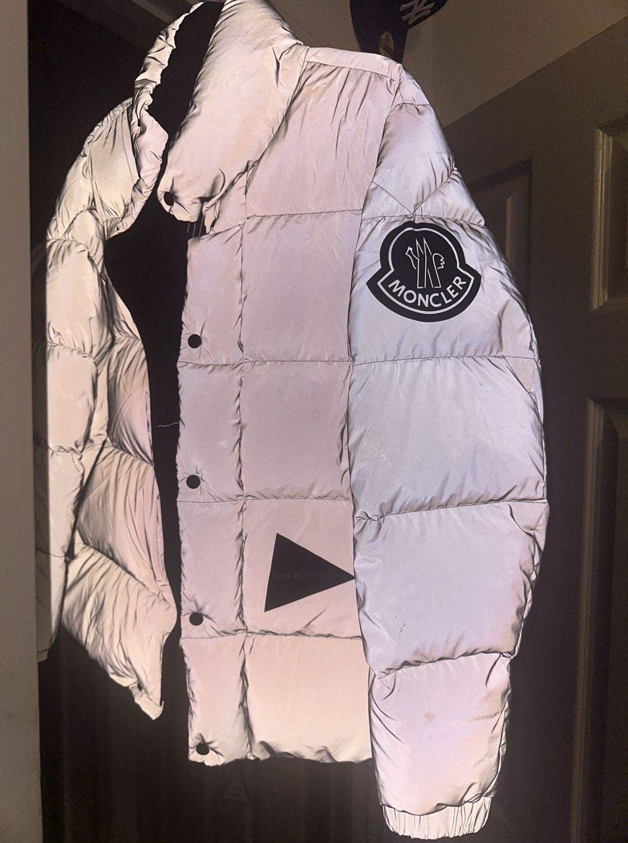 Moncler Down Jacket Reflective