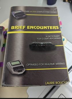 Court Reporting Books