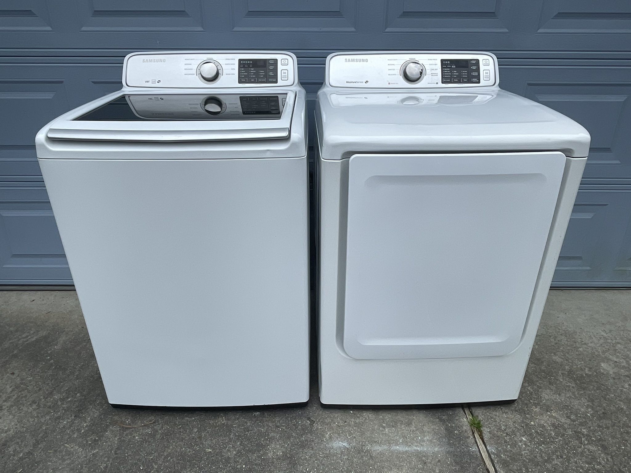 SAMSUNG SUPER CAPACITY WASHER AND DRYER 