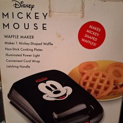 Mickey waffle maker