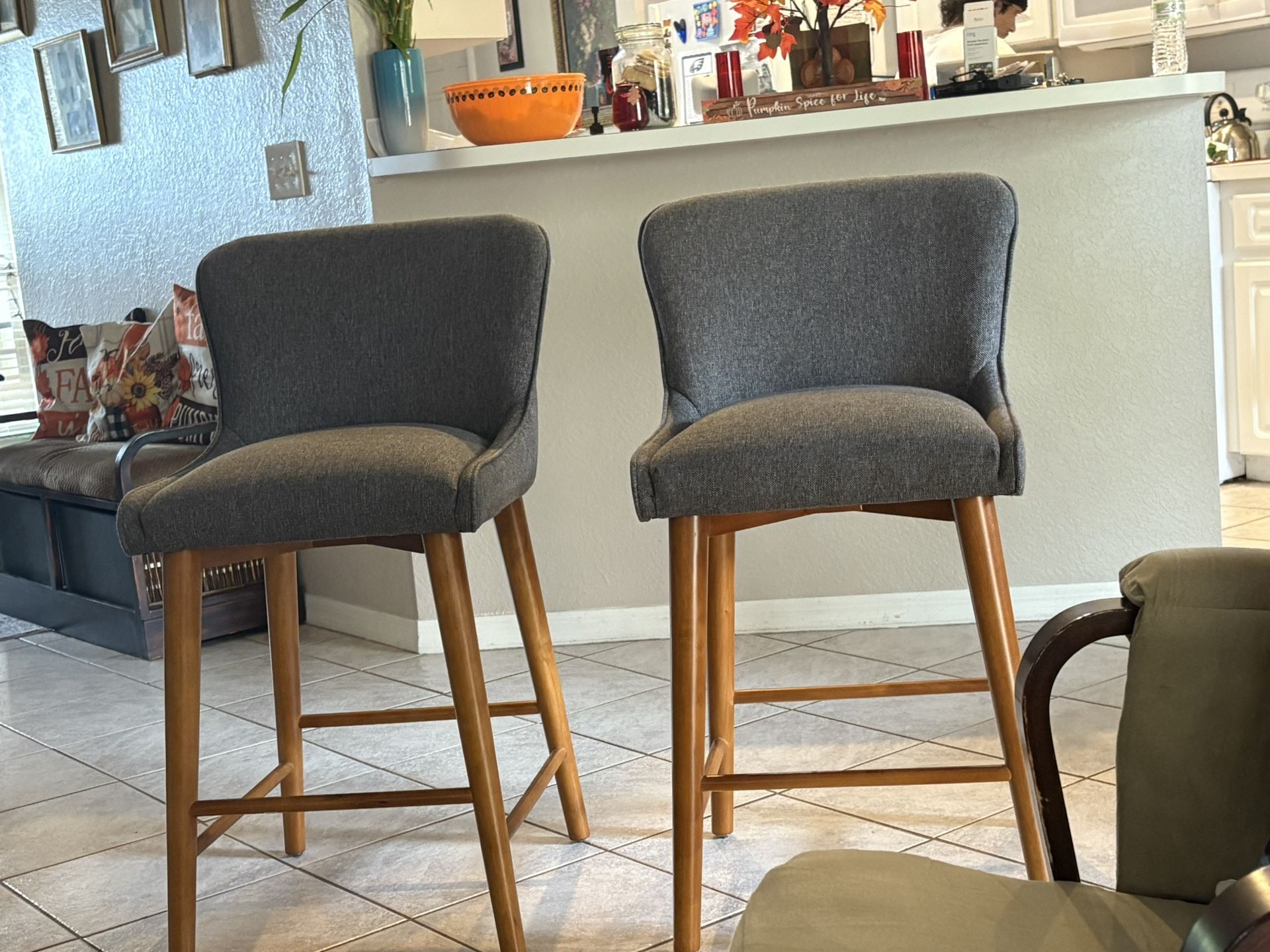 BAR STOOLS 37 High Set Sold Together Only