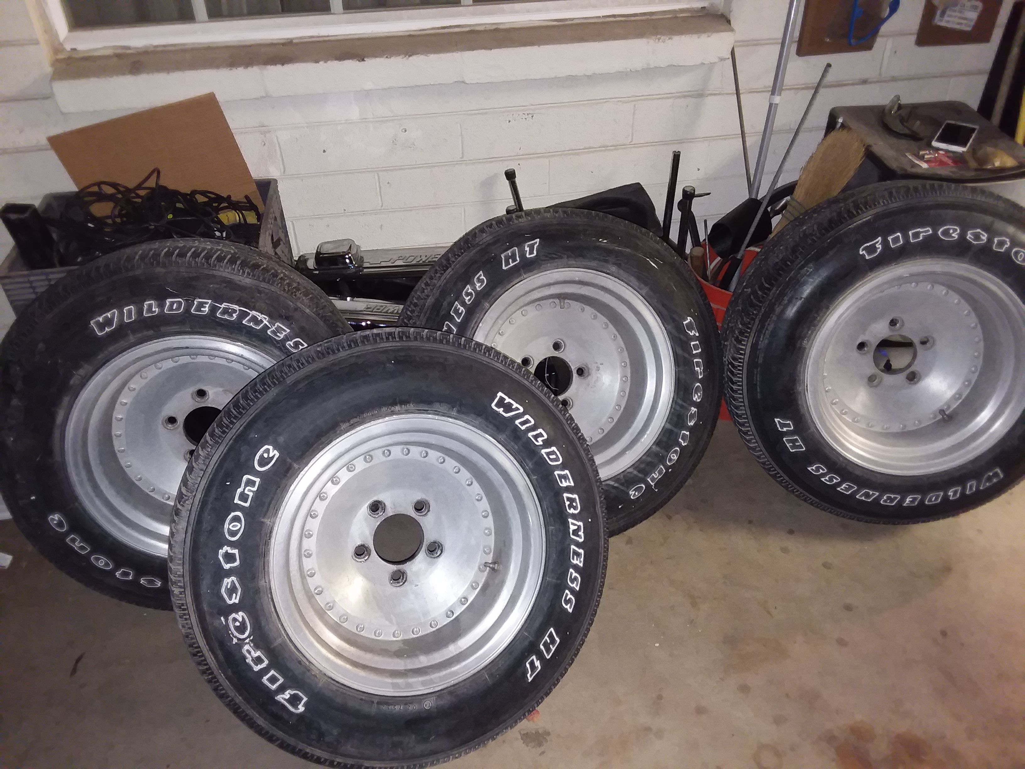 Centerline wheels set of 4 C10 chevy /gmc truck 5 lug