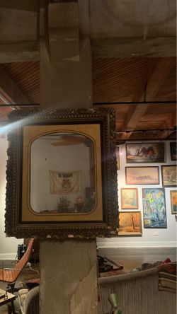 Antique Gold mirror