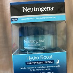 Neutrogena Hydro boost night press serum.. 