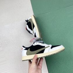 Jordan 1 Low Travis Scott Olive 40